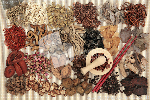 Image of Traditional Chinese Apothecary Herbs