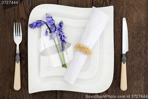 Image of Bluebell Place Setting