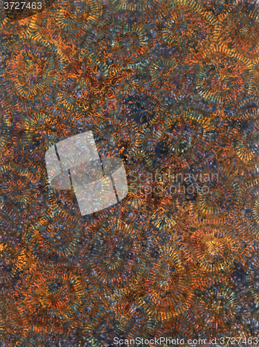 Image of colorful corrosion