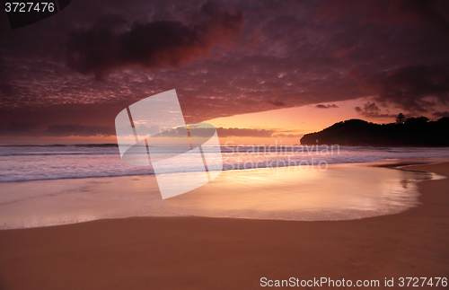 Image of Dawn colours at Warriewood Beach