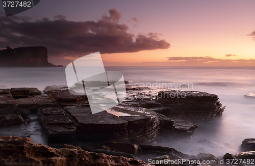 Image of Dawn glow at Avalon