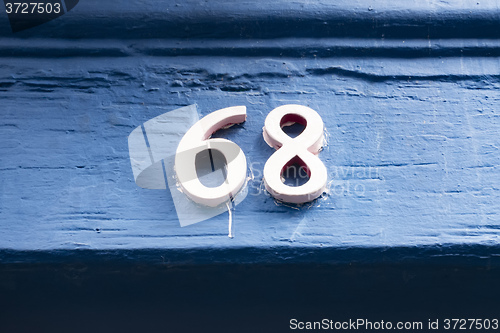 Image of house number sixty eight