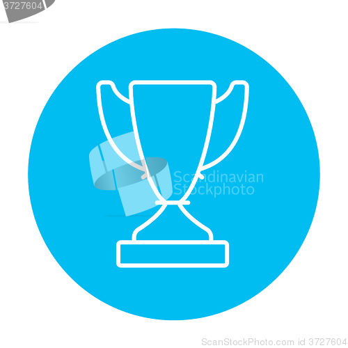 Image of Trophy line icon.