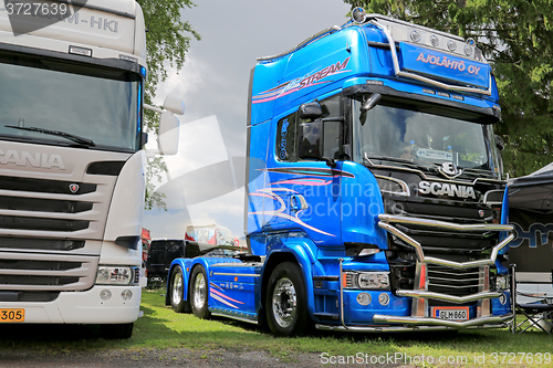 Image of Scania Blue Stream Limited Edition Truck