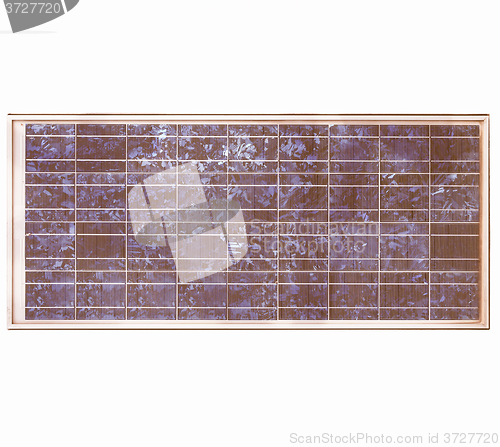 Image of  Solar cell panel vintage