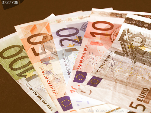 Image of  Euro note vintage