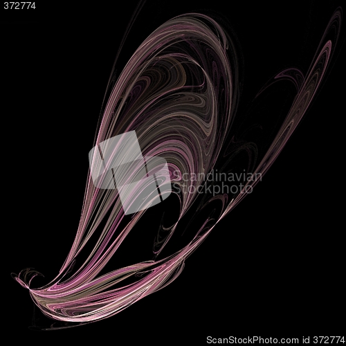 Image of Fractal 16 - pink flows