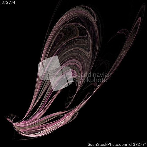 Image of Fractal 16 - pink flows