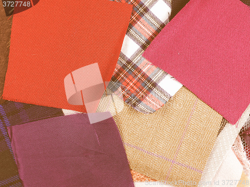 Image of  Fabric samples vintage