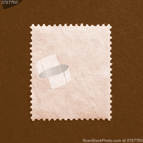 Image of  Blank stamp vintage