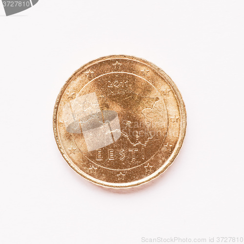 Image of  Estonian 10 cent coin vintage