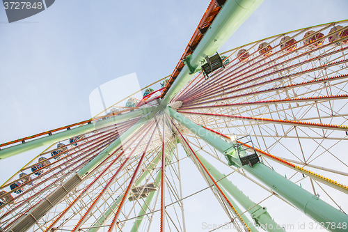 Image of Old ferris wheel