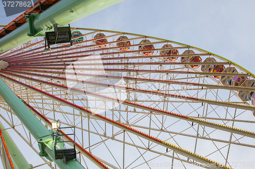 Image of Old ferris wheel