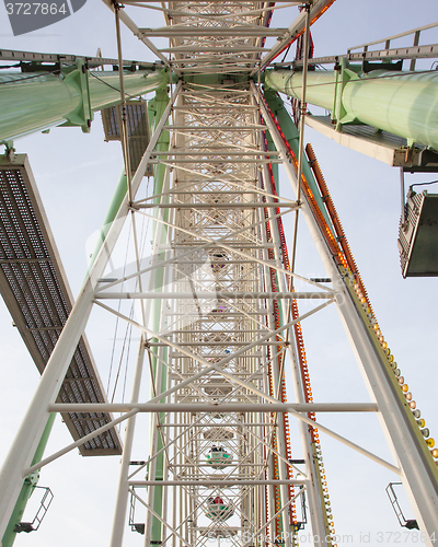 Image of Old ferris wheel