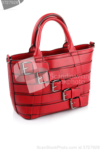 Image of red handbag