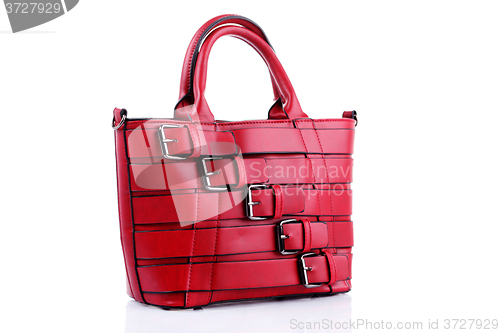 Image of red handbag