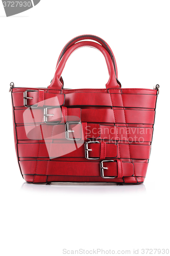 Image of red handbag