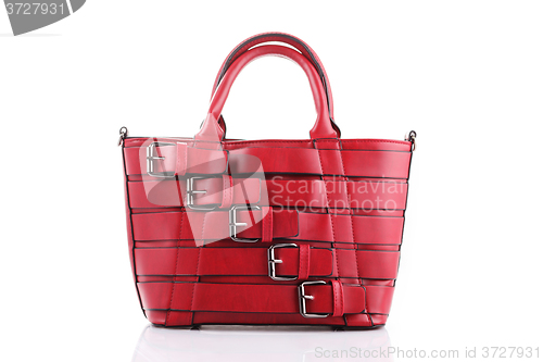 Image of red handbag