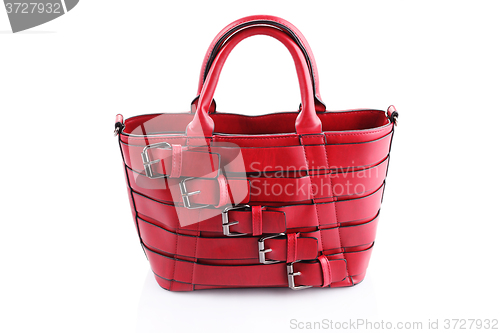 Image of red handbag