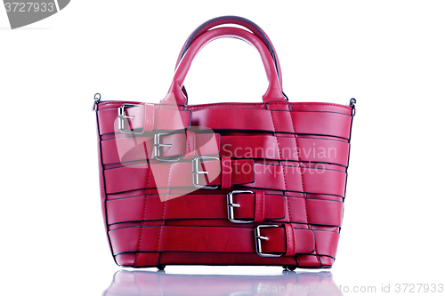 Image of red handbag