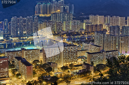 Image of Hong Kong Sha Tin at Night