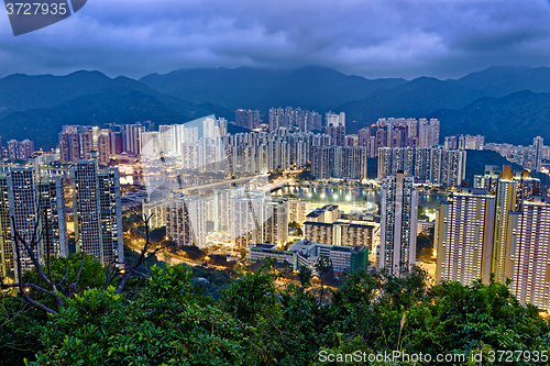 Image of Hong Kong Sha Tin at Night