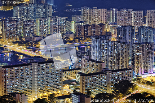 Image of Hong Kong Sha Tin at Night