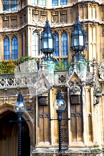 Image of europe in the wall of london  abstract 