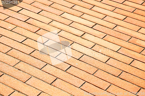 Image of brick in  italy old   texture material the background