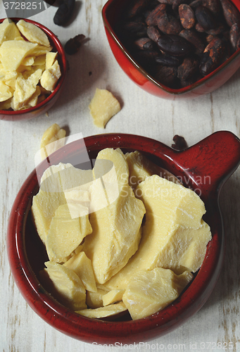 Image of pieces of cocoa butter
