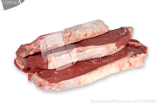 Image of Raw Beef Steaks