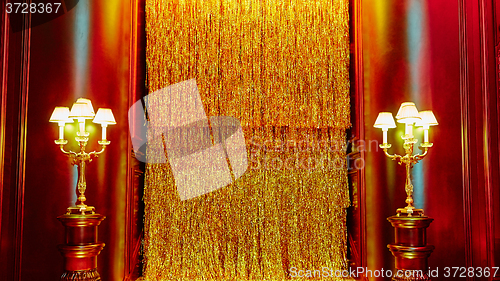 Image of Abstract gold background