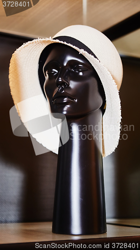 Image of Head a dummy in hat