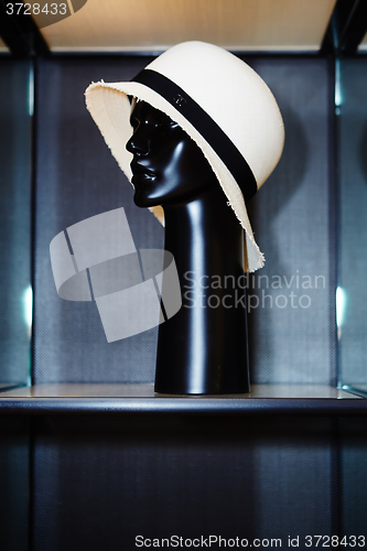 Image of Head a dummy in hat