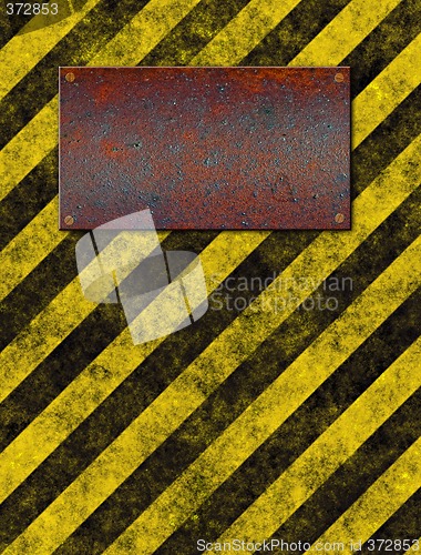 Image of warning sign plaque