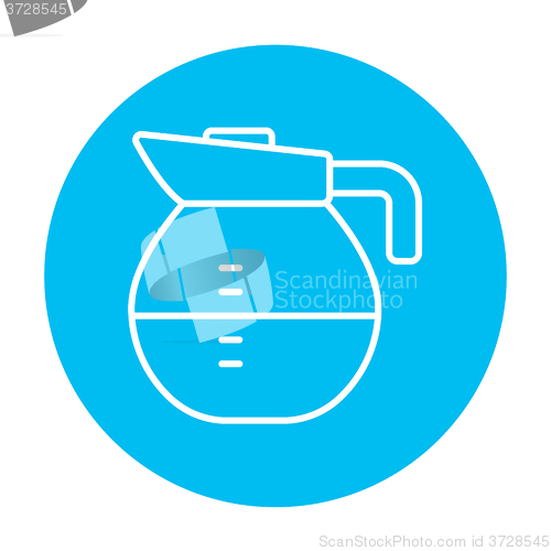 Image of Carafe line icon.