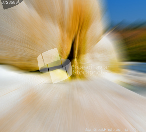 Image of calcium bath and travertine unique blurred 