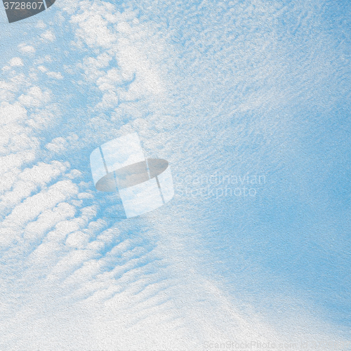 Image of in the sky of italy europe cloudy fluffy cloudscape