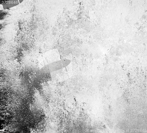 Image of foam and froth in the sea of mediterranean greece