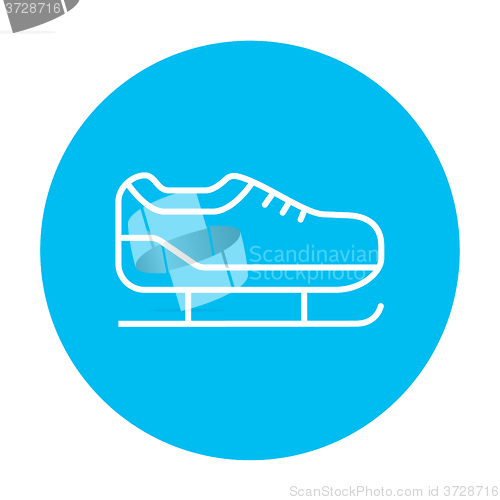 Image of Skate line icon.