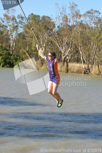 Image of girl dropping