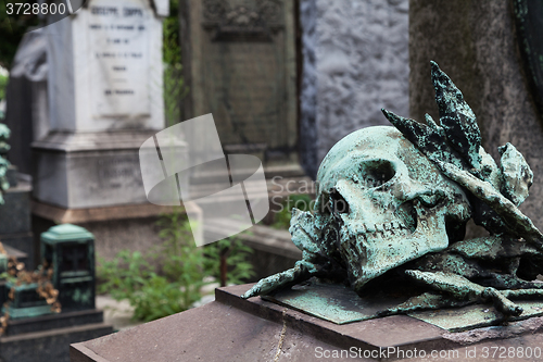 Image of Old Cemetery statue