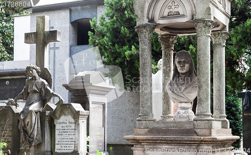 Image of Old Cemetery statue