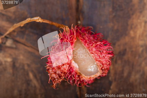 Image of fresh rambutan fruits 