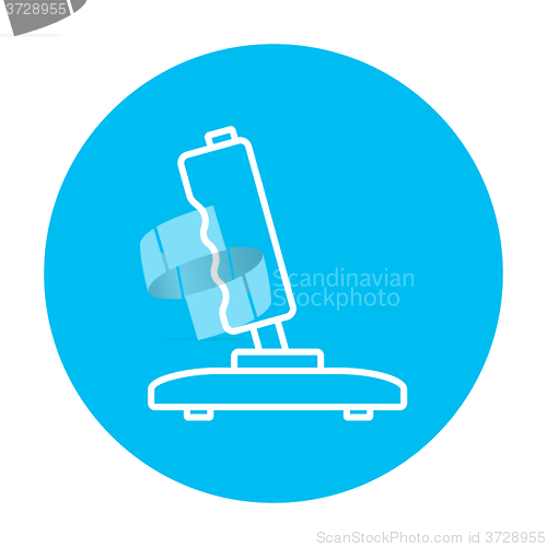 Image of Joystick line icon.