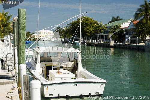 Image of canal and residences florida keys