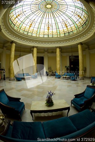 Image of atrium hotel lobby lima peru