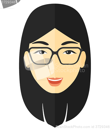 Image of Smiling happy woman.
