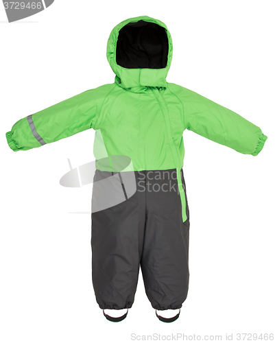 Image of Childrens snowsuit fall