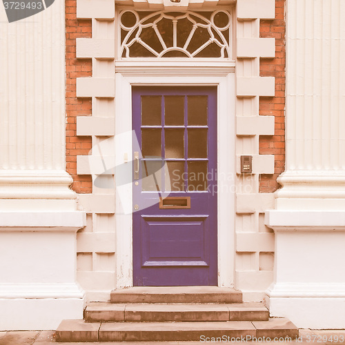 Image of  British door vintage